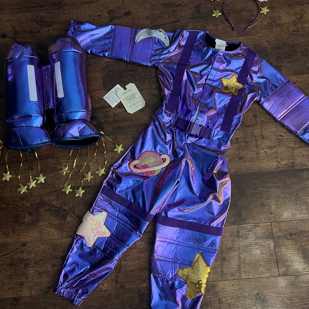 Pottery Barn Kids Cosmic Sparkle Astronaut Costume